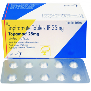 [3박스한정] 얀센제조 토피라메이트  Topamc 25mg  100정